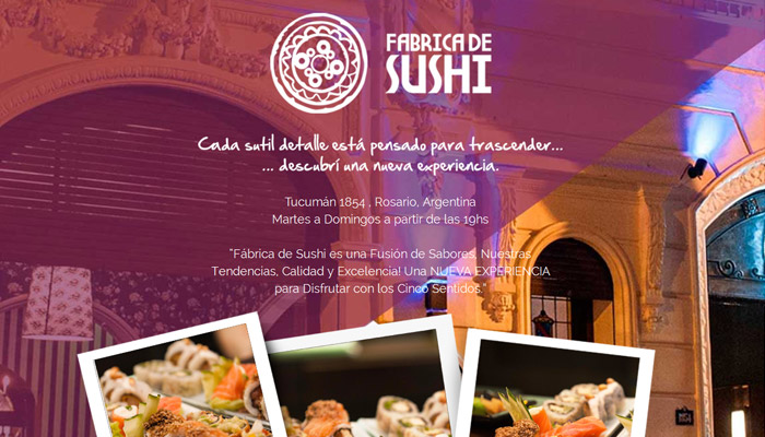 fabrica de sushi